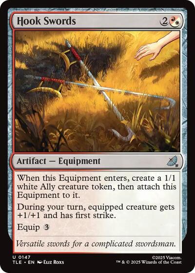 Hook Swords (Avatar: The Last Airbender: Eternal-Legal) Near Mint
