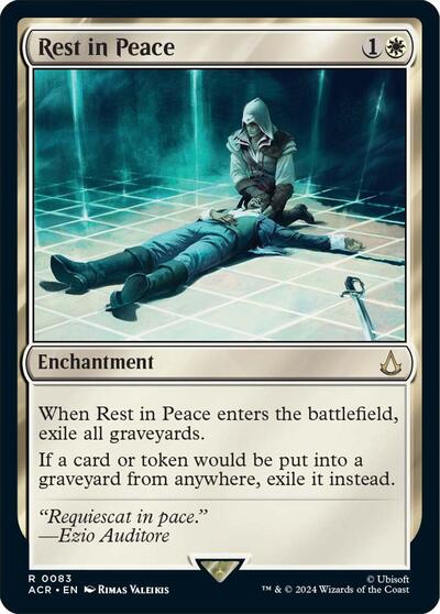Rest in Peace (Universes Beyond: Assassin's Creed) Light Play Foil