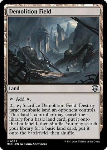Demolition Field (Commander: Modern Horizons 3) Near Mint