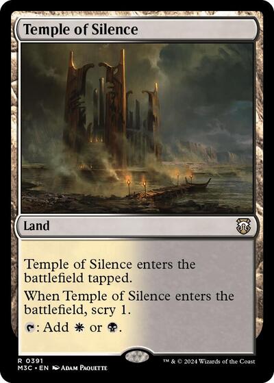 Temple of Silence (Commander: Modern Horizons 3) Near Mint