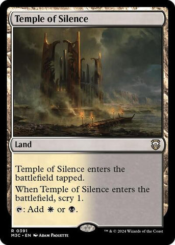 Temple of Silence (Commander: Modern Horizons 3) Near Mint