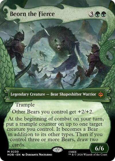 Beorn the Fierce (Showcase) (The Hobbit) Near Mint Foil