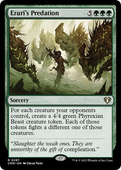Ezuri's Predation (Commander Masters) Near Mint