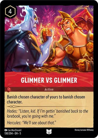 Glimmer vs Glimmer (Shimmering Skies) Near Mint