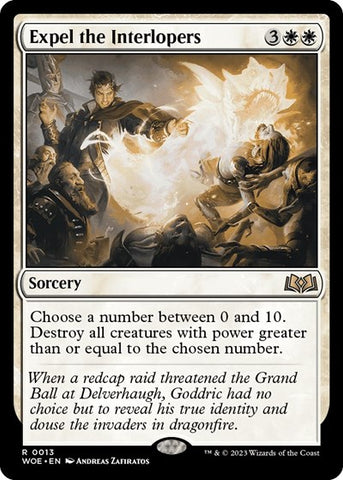 Expel the Interlopers (Wilds of Eldraine) Near Mint Foil