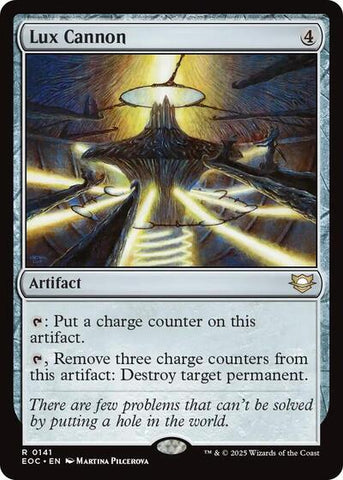 Lux Cannon (Commander: Edge of Eternities) Near Mint