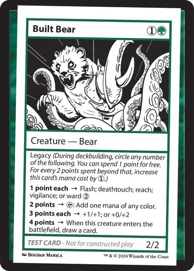 Built Bear (Mystery Booster 2 Playtest Cards) Near Mint