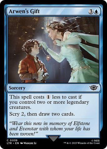 Arwen's Gift (Universes Beyond: The Lord of the Rings: Tales of Middle-earth) Near Mint Foil