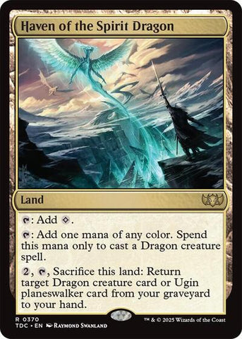 Haven of the Spirit Dragon (Commander: Tarkir: Dragonstorm) Near Mint