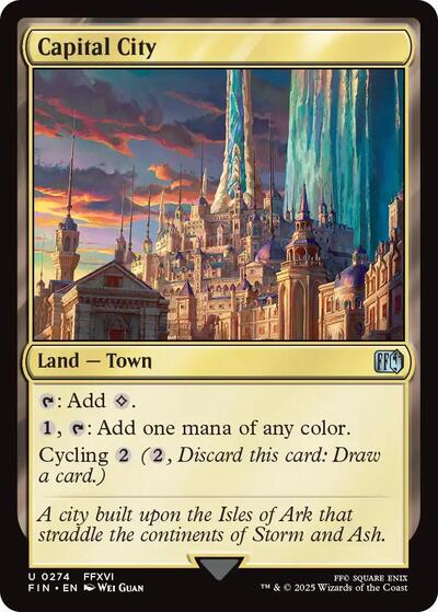 Capital City (Universes Beyond: FINAL FANTASY) Near Mint Foil