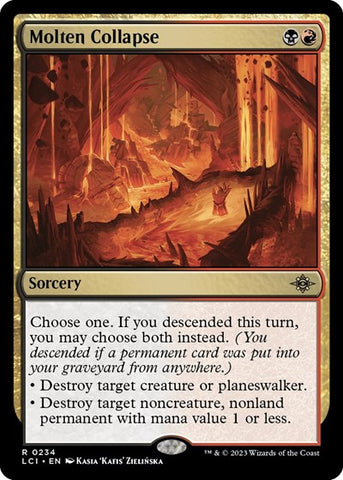 Molten Collapse (The Lost Caverns of Ixalan) Near Mint