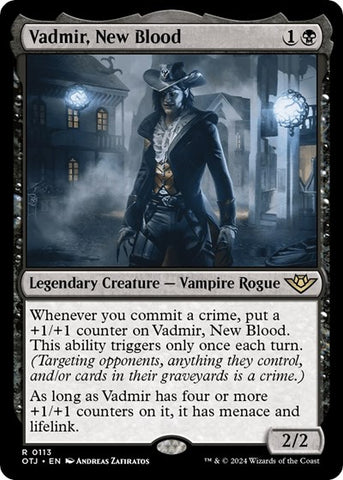 Vadmir, New Blood (Outlaws of Thunder Junction) Near Mint