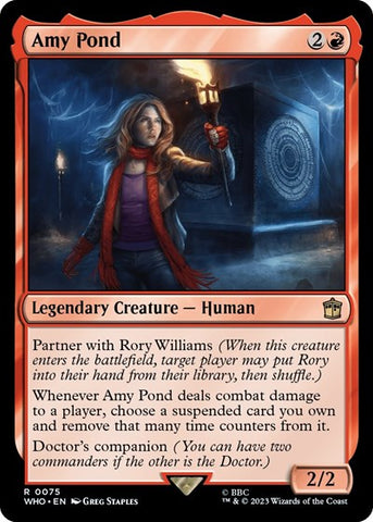 Amy Pond (Universes Beyond: Doctor Who) Near Mint