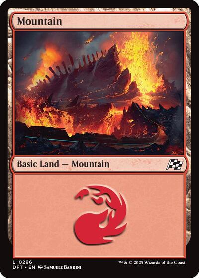 Mountain (0286) (Aetherdrift) Near Mint