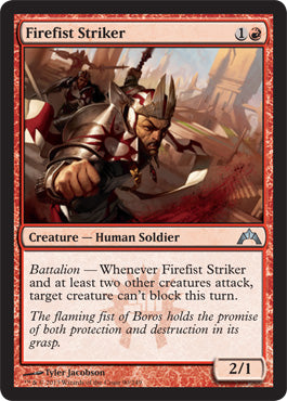 Firefist Striker (Gatecrash) Near Mint Foil