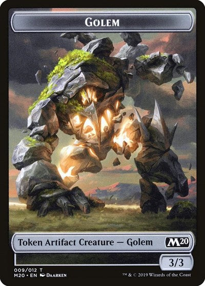 Golem Token (Magic 2020 Core Set) Near Mint