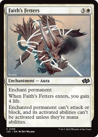 Faith's Fetters (Foundations Jumpstart) Near Mint
