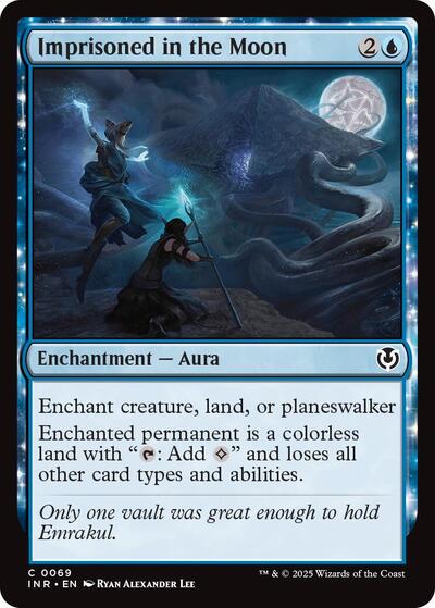 Imprisoned in the Moon (Innistrad Remastered) Near Mint Foil