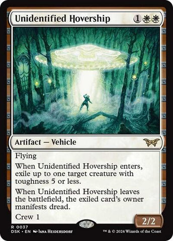Unidentified Hovership (Duskmourn: House of Horror) Near Mint