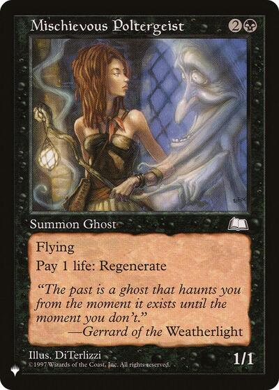 Mischievous Poltergeist (The List) Near Mint