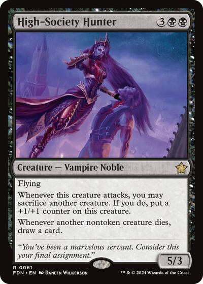 High-Society Hunter (Foundations) Near Mint