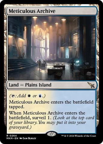 Meticulous Archive (Murders at Karlov Manor) Near Mint Foil