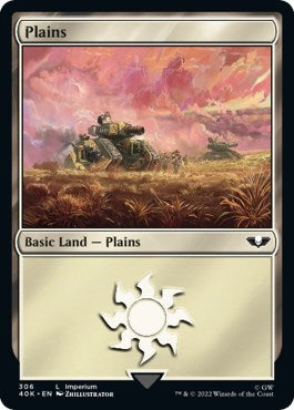 Plains (306) (Universes Beyond: Warhammer 40K) Near Mint