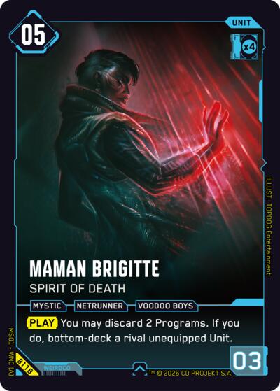 Maman Brigitte Spirit of Death (Welcome to Night City - Beta) Near Mint