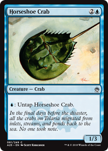 Horseshoe Crab (Masters 25) Near Mint