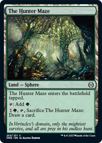 The Hunter Maze (Phyrexia: All Will Be One) Near Mint
