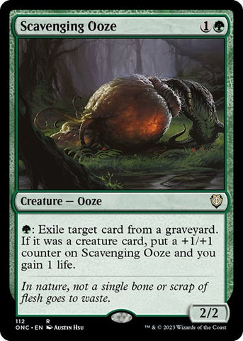 Scavenging Ooze (Commander: Phyrexia: All Will Be One) Near Mint