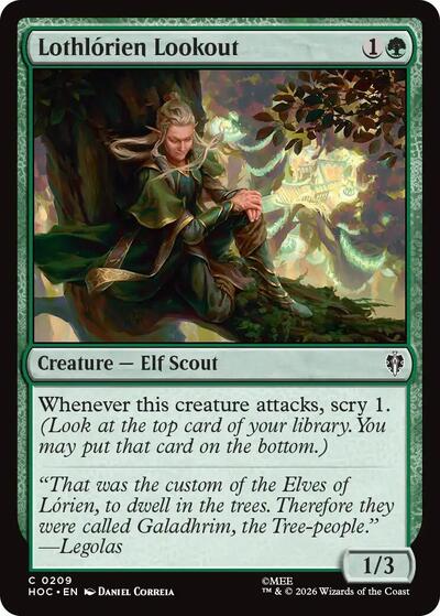 Lothlorien Lookout (The Hobbit: Eternal-Legal) Near Mint