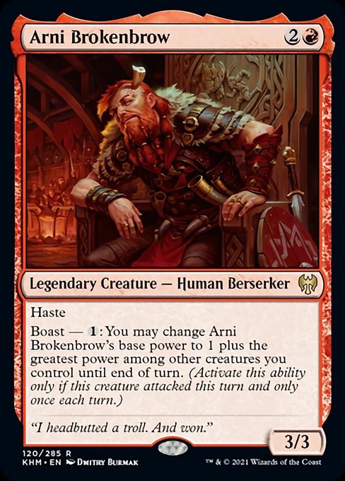 Arni Brokenbrow (Kaldheim) Near Mint