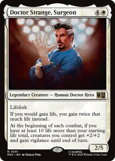 Doctor Strange, Surgeon (Commander: Marvel Super Heroes) Near Mint