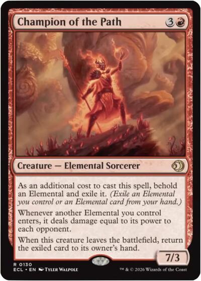 Champion of the Path (Lorwyn Eclipsed) Near Mint