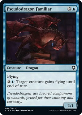 Pseudodragon Familiar (Commander Legends: Battle for Baldur's Gate) Near Mint Foil