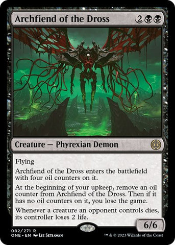 Archfiend of the Dross (Phyrexia: All Will Be One) Near Mint