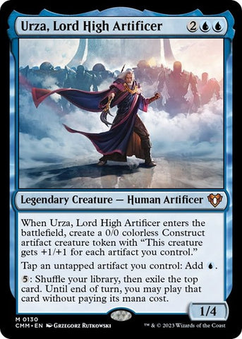 Urza, Lord High Artificer (Commander Masters) Near Mint