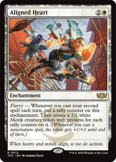 Aligned Heart (Commander: Tarkir: Dragonstorm) Near Mint