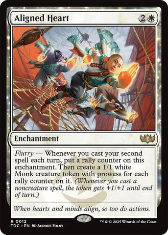 Aligned Heart (Commander: Tarkir: Dragonstorm) Near Mint