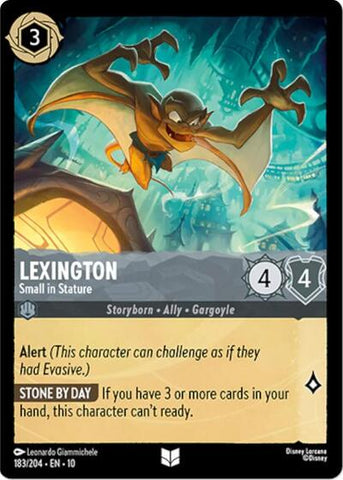 Lexington - Small in Stature (Whispers in the Well) Near Mint Cold Foil