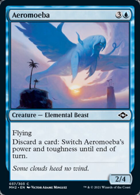 Aeromoeba (Modern Horizons 2) Light Play Foil