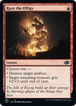 Raze the Effigy (Jumpstart 2022) Near Mint