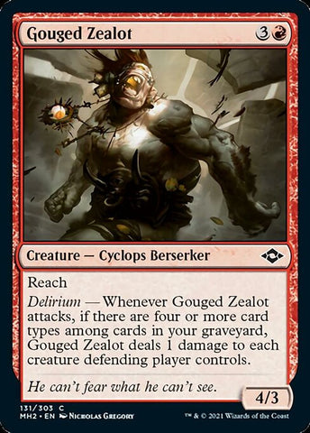 Gouged Zealot (Modern Horizons 2) Near Mint Foil