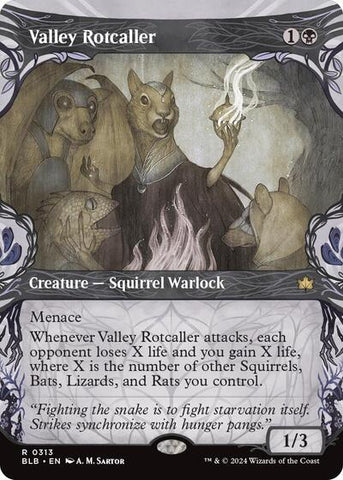 Valley Rotcaller (Showcase) (Bloomburrow) Near Mint