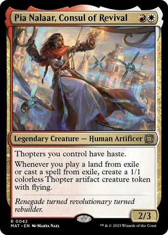 Pia Nalaar, Consul of Revival (March of the Machine: The Aftermath) Near Mint