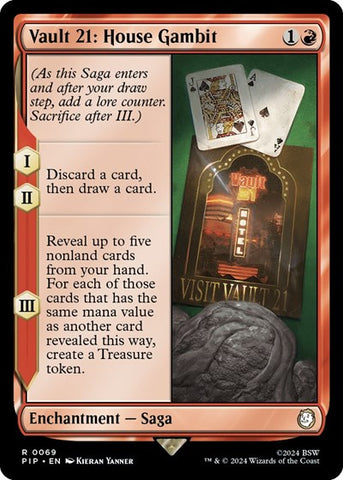Vault 21: House Gambit (Universes Beyond: Fallout) Near Mint