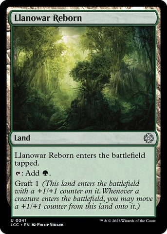 Llanowar Reborn (Commander: The Lost Caverns of Ixalan) Near Mint