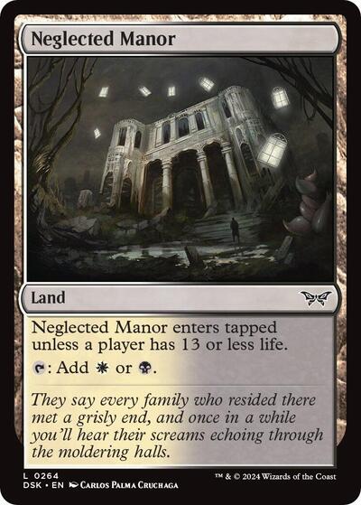 Neglected Manor (Duskmourn: House of Horror) Near Mint