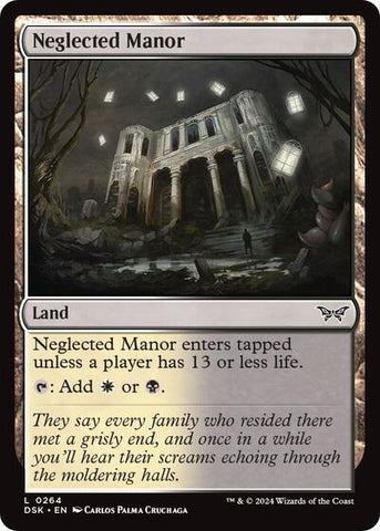 Neglected Manor (Duskmourn: House of Horror) Near Mint